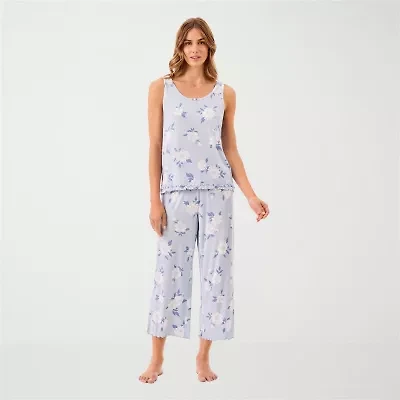 Martha Stewart Womens Sleeveless 2-pc. Pajama Sets
