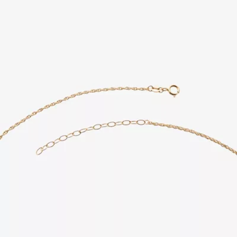 Harry Potter (F / Si2) Womens 1/10 CT. T.W. Lab Grown White Diamond 14K Gold Over Silver 16 Inch Pendant Necklace