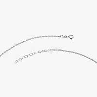 Harry Potter (F / Si2) Womens Diamond Accent Genuine White Mother Of Pearl 14K Two Tone Gold Over Silver 16 Inch Pendant Necklace