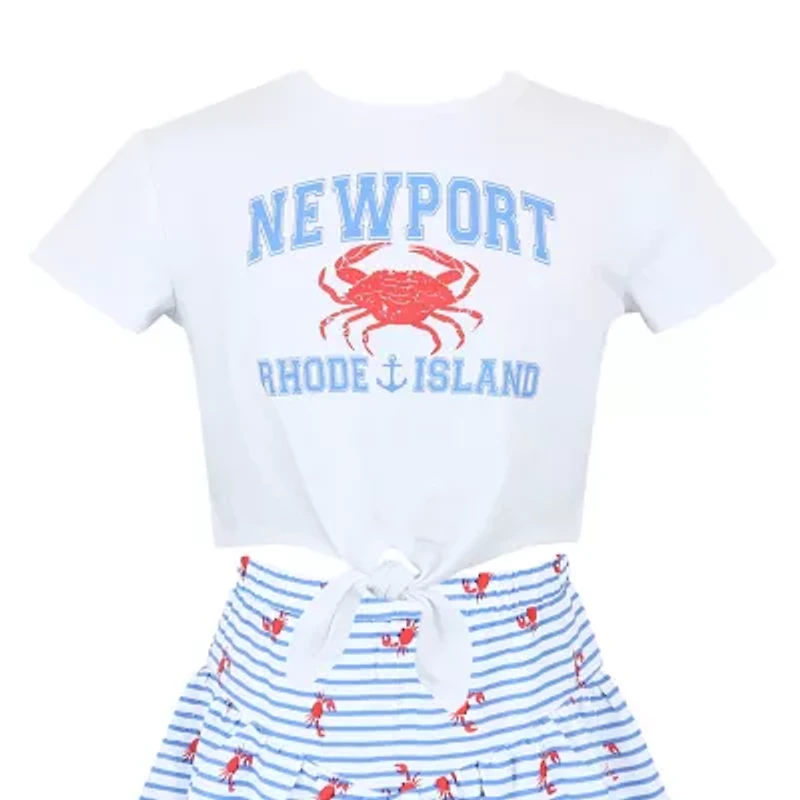 Lilt Little & Big Kid Girls 2-pc. Skirt Set