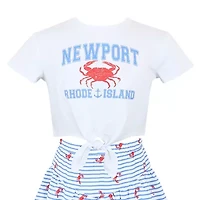 Lilt Little & Big Kid Girls 2-pc. Skirt Set