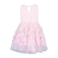 Lilt Little Girls Sleeveless Fit + Flare Dress