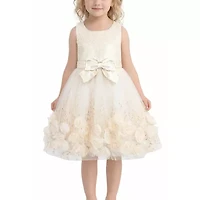 Lilt Little Girls Sleeveless Fit + Flare Dress