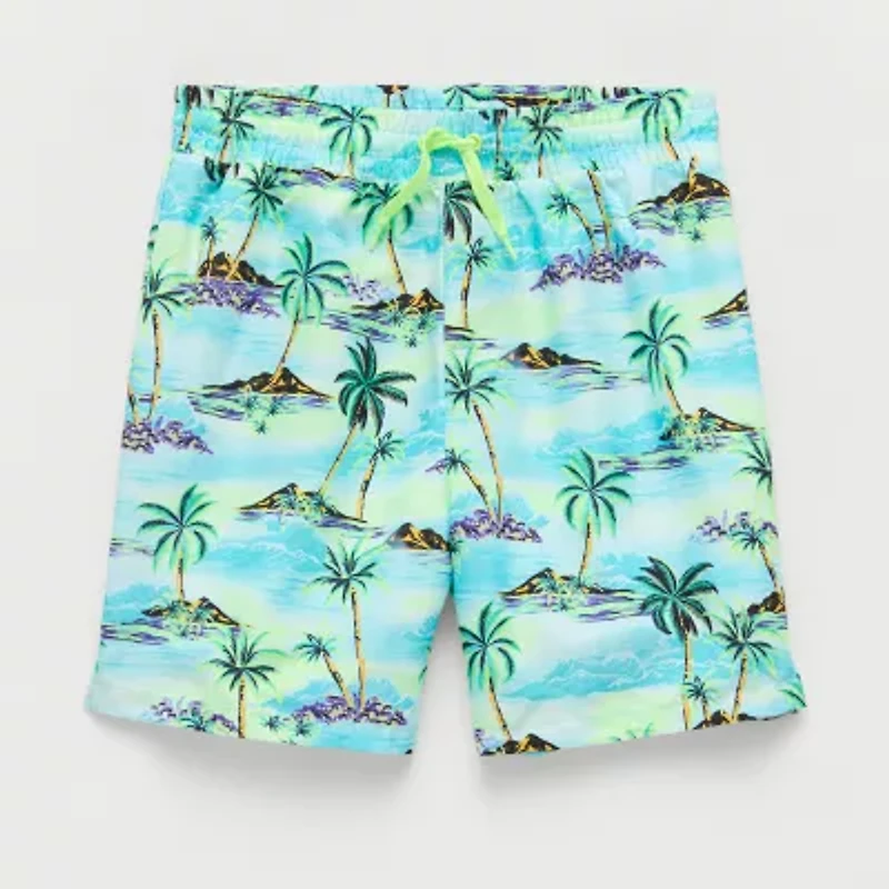 Thereabouts Little & Big Kid Boys Swim Trunks