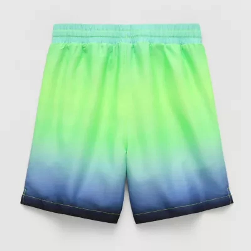 Thereabouts Little & Big Kid Boys Tie Dye Swim Trunks