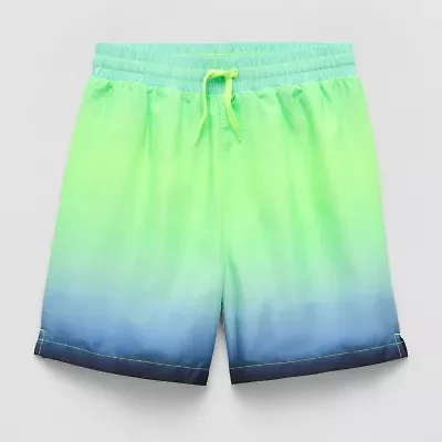 Thereabouts Little & Big Kid Boys Tie Dye Swim Trunks