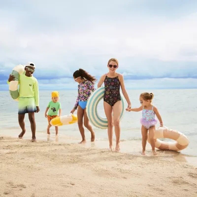 Thereabouts Little & Big Kid Boys Tie Dye Swim Trunks