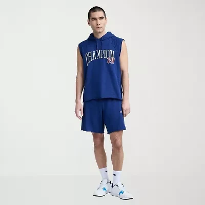 Champion Mens Sleeveless Fleece Active Hoodie