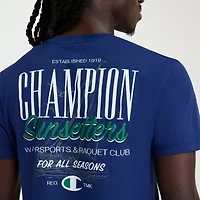 Champion Mens Crew Neck Short Sleeve Regular Fit Graphic T-Shirt