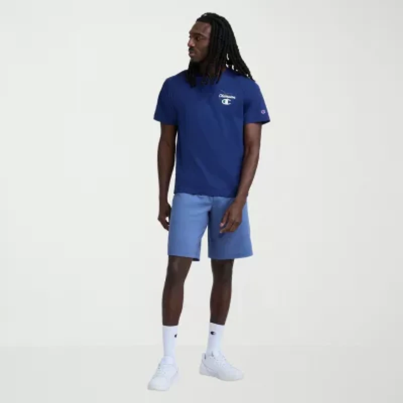 Champion Mens Crew Neck Short Sleeve Regular Fit Graphic T-Shirt