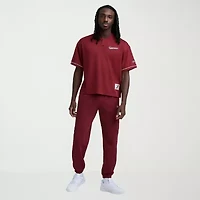 Champion Mens Short Sleeve Regular Fit Henley Shirt