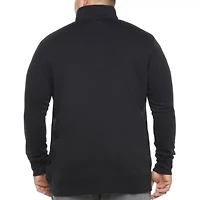 Champion Mens Mock Neck Long Sleeve Active Quarter-Zip Pullover