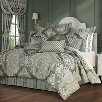 Queen Street Adelina 4-pc. Embellished Comforter Set