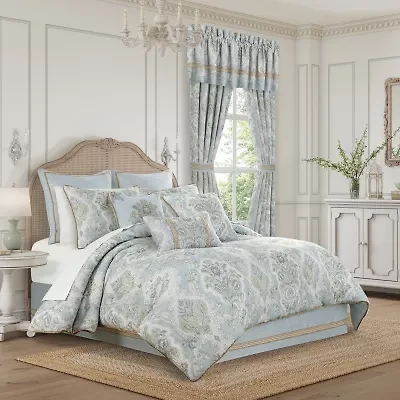 Queen Street Pasadena 4-pc. Embellished Comforter Set