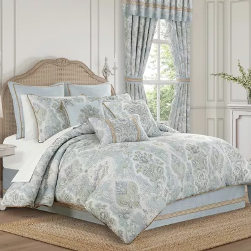 Queen Street Pasadena 4-pc. Embellished Comforter Set