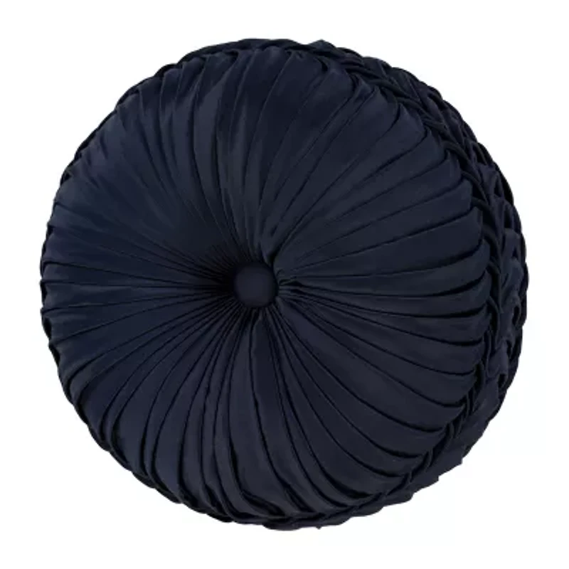 Five Queens Court Briarwood 1 Pair Round Throw Pillow