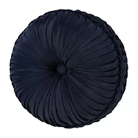 Five Queens Court Briarwood 1 Pair Round Throw Pillow