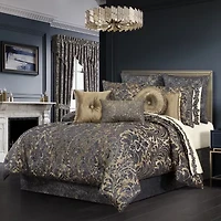 Queen Street Gildestone 4-pc. Embellished Comforter Set