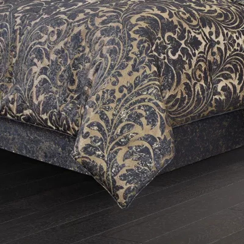 Queen Street Gildestone 4-pc. Embellished Comforter Set