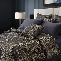 Queen Street Gildestone 4-pc. Embellished Comforter Set