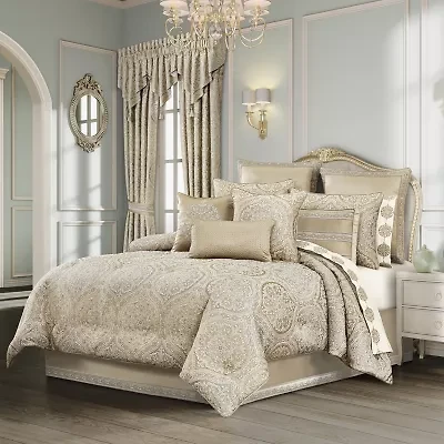 Queen Street Rinaldi 4-pc. Embellished Comforter Set