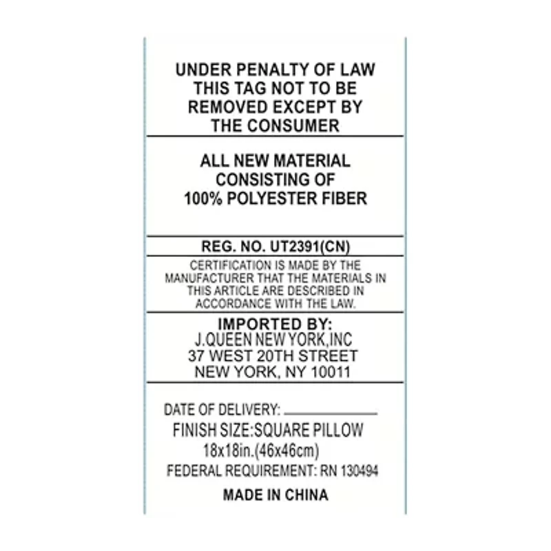 Queen Street Bellfield Square Throw Pillow