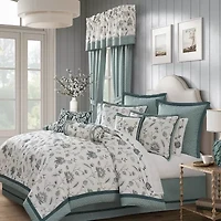 Queen Street Brookside 4-pc. Embellished Comforter Set