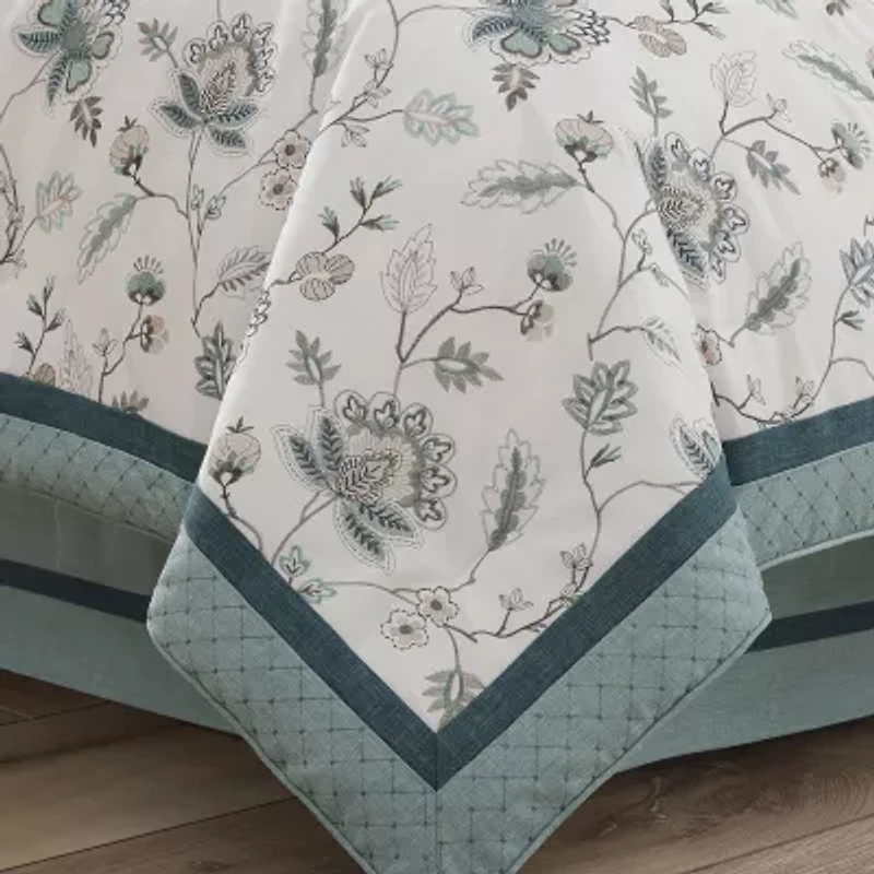 Queen Street Brookside 4-pc. Embellished Comforter Set