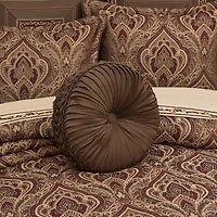 Five Queens Court Octavia Round Throw Pillow