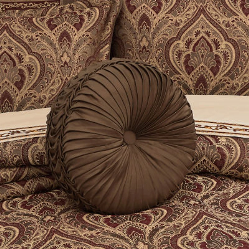 Five Queens Court Octavia Round Throw Pillow