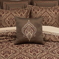Five Queens Court Octavia Square Throw Pillow