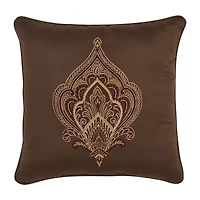 Five Queens Court Octavia Square Throw Pillow