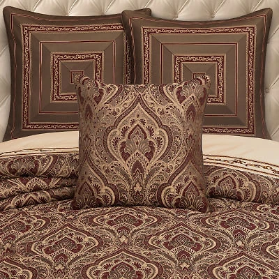 Five Queens Court Octavia Square Throw Pillow