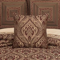 Five Queens Court Octavia Square Throw Pillow