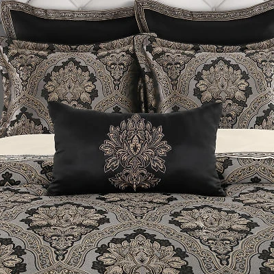 Five Queens Court Hawthorne Rectangular Throw Pillow