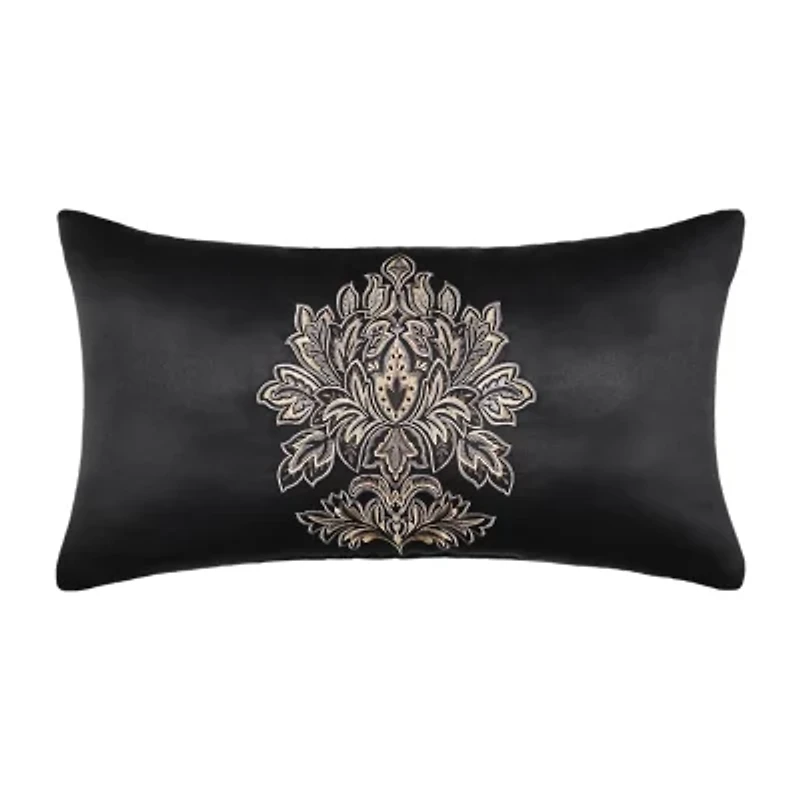 Five Queens Court Hawthorne Rectangular Throw Pillow