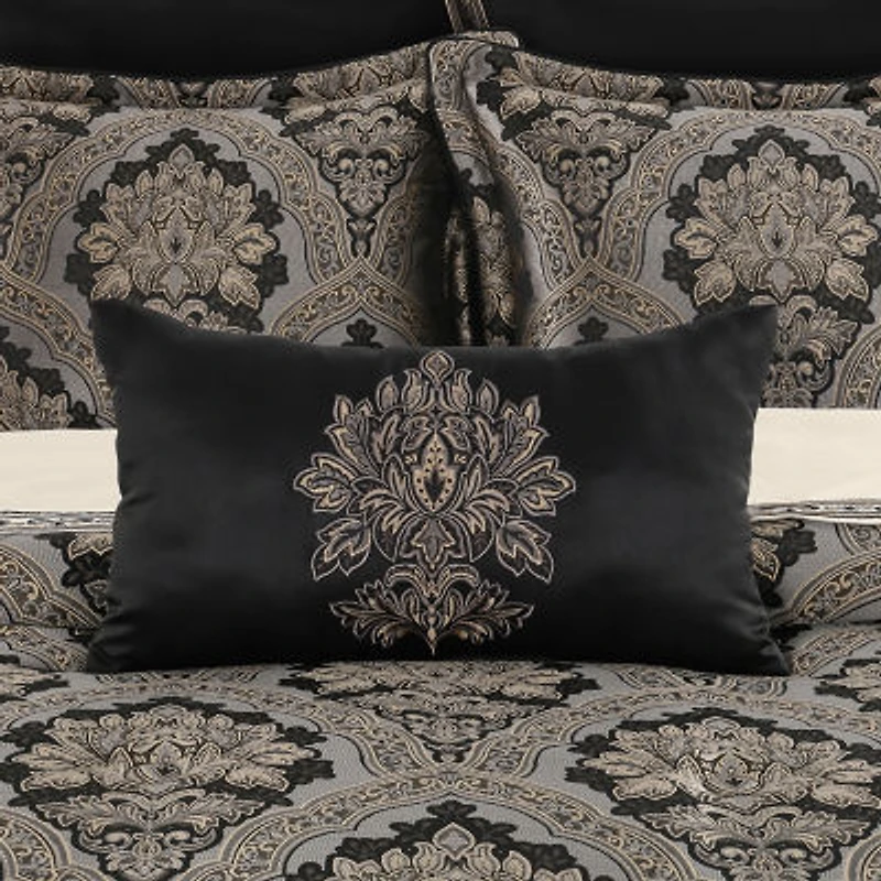 Five Queens Court Hawthorne Rectangular Throw Pillow