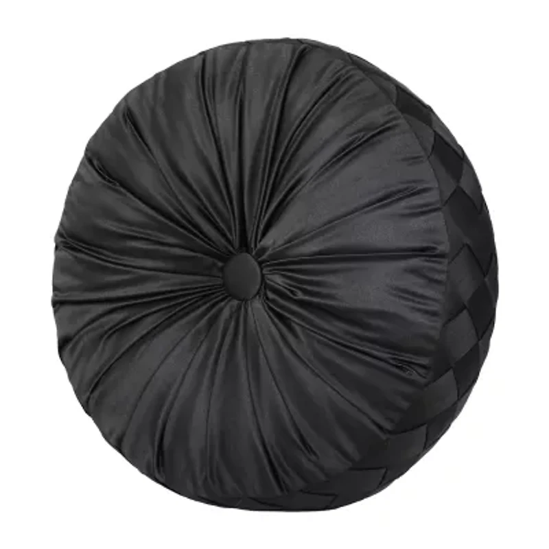 Five Queens Court Hawthorne Round Throw Pillow