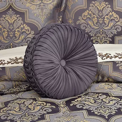 Five Queens Court Millbrook 1 Pair Round Throw Pillow