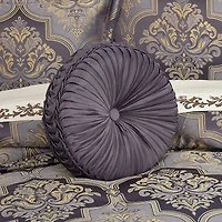 Five Queens Court Millbrook 1 Pair Round Throw Pillow