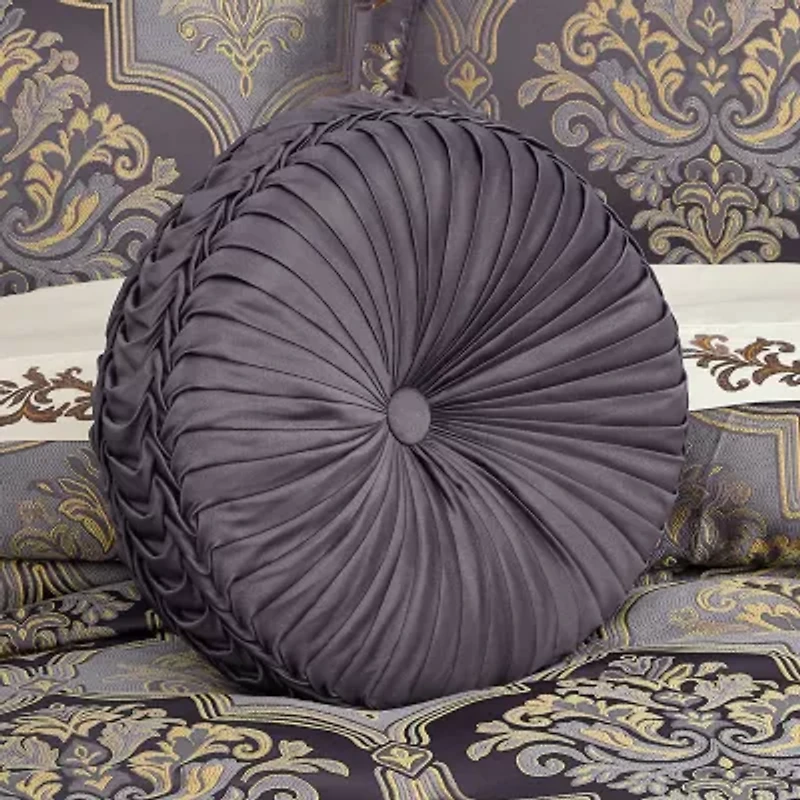 Five Queens Court Millbrook 1 Pair Round Throw Pillow