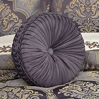 Five Queens Court Millbrook 1 Pair Round Throw Pillow