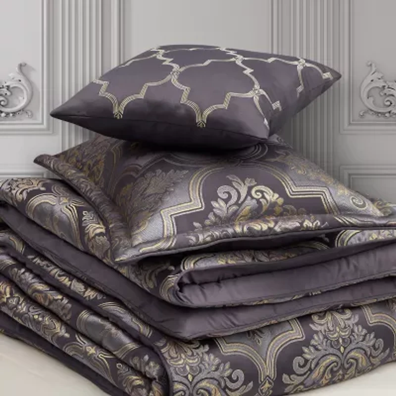 Five Queens Court Millbrook 4-pc. Embellished Comforter Set