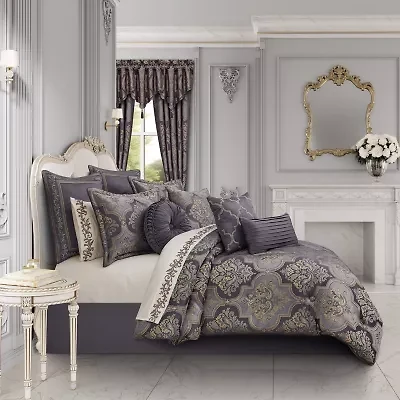 Five Queens Court Millbrook 4-pc. Embellished Comforter Set