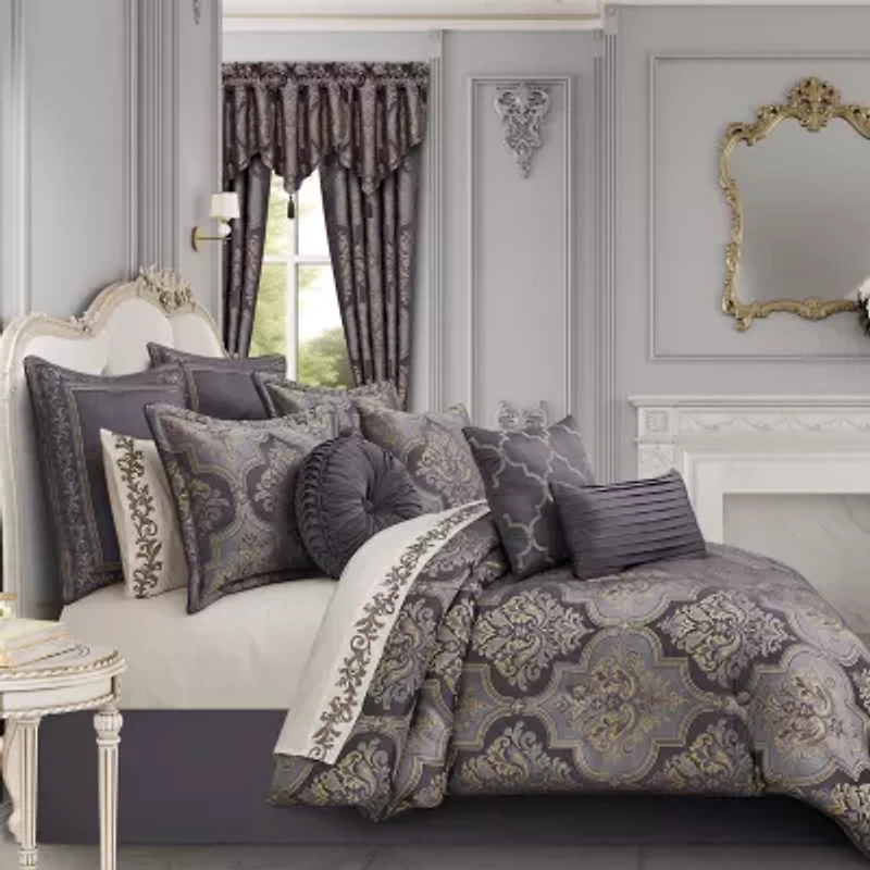 Five Queens Court Millbrook 4-pc. Embellished Comforter Set