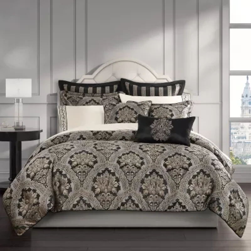 Five Queens Court Hawthorne 4-pc. Embellished Comforter Set