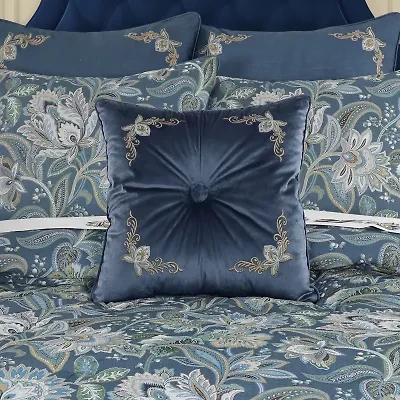 Five Queens Court Marietta Square Throw Pillow