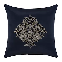 Five Queens Court Briarwood Square Throw Pillow