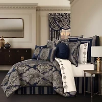 Five Queens Court Briarwood 4-pc. Embellished Comforter Set