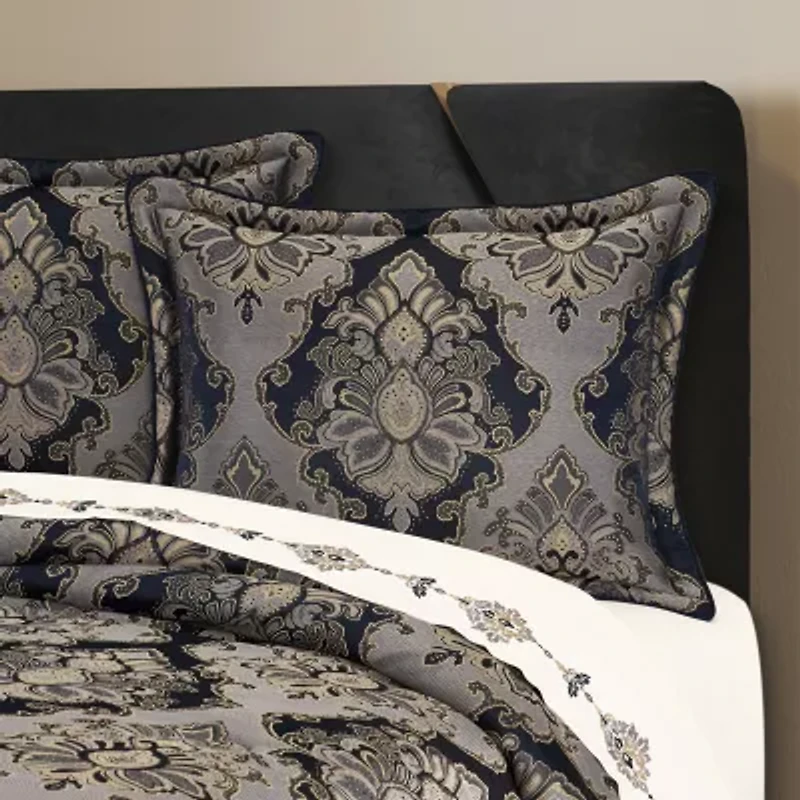 Five Queens Court Briarwood 4-pc. Embellished Comforter Set